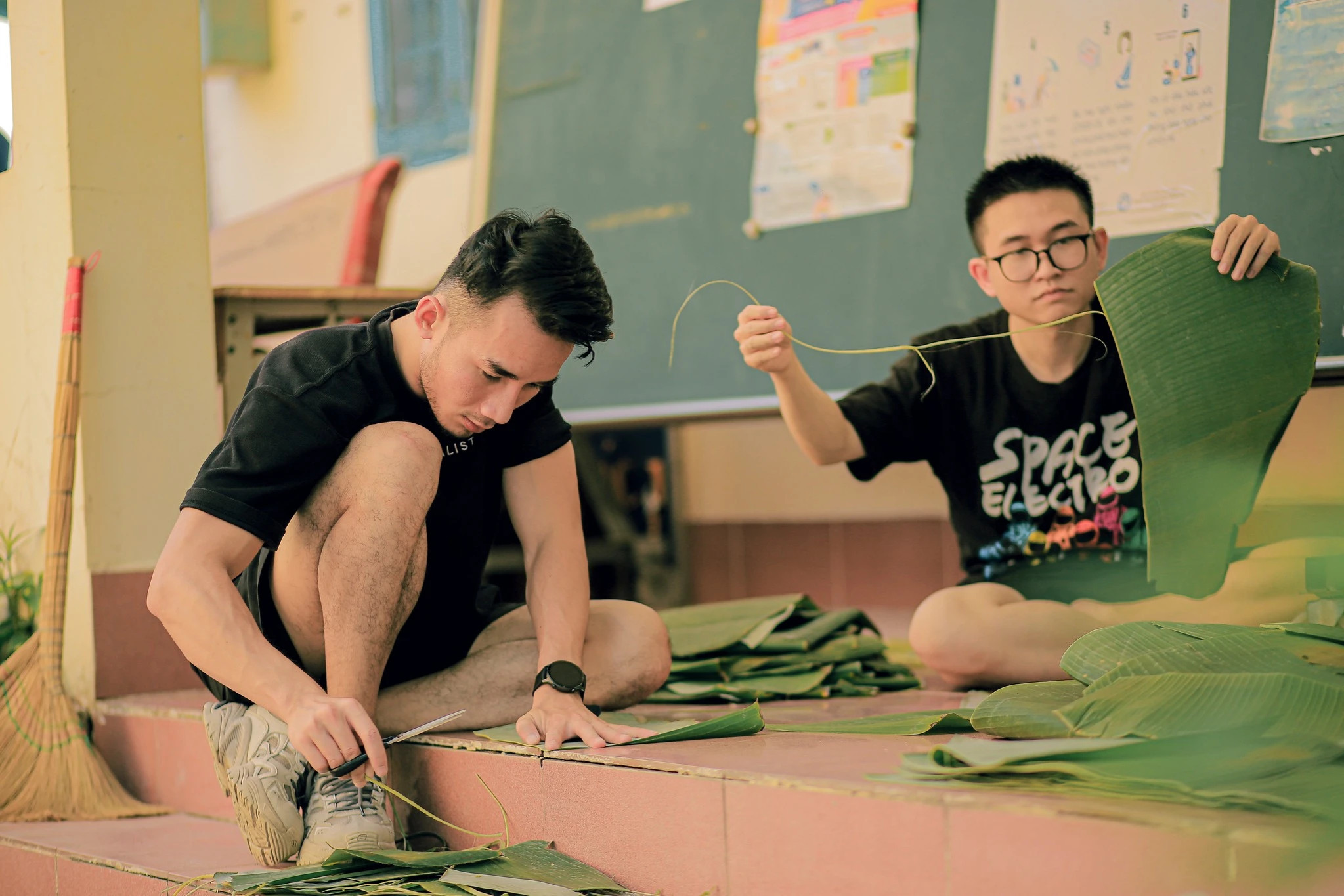 Hành trình tình nguyện của nhóm bạn trẻ đến từ Trường Đại học Kiến trúc TPHCM