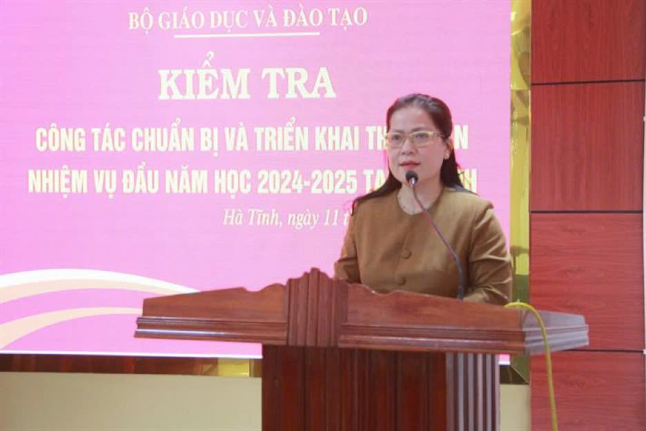 Bộ GD&ĐT thực hiện kiểm tra công tác đầu năm học