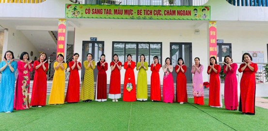 Trường Mầm non Đông Quang nơi chắp cánh những ước mơ