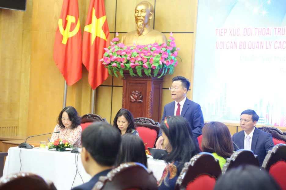 Phòng GD&ĐT Ba Đình tổ chức đối thoại, gỡ vướng trong giáo dục