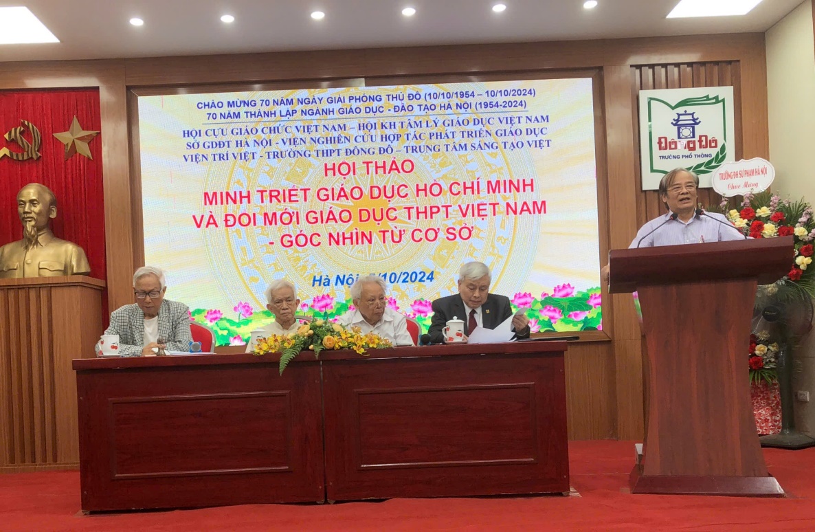 HỘI THẢO KHOA HỌC MINH TRIẾT GIÁO DỤC HỒ CHÍ MINH