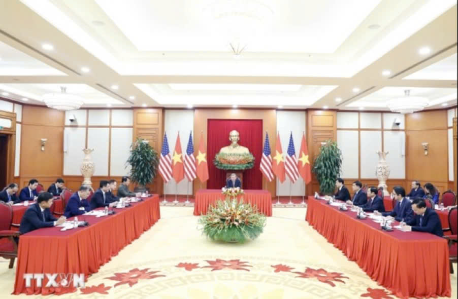 Tổng Bí thư Tô Lâm điện đàm với Tổng thống đắc cử Hoa Kỳ Donald Trump