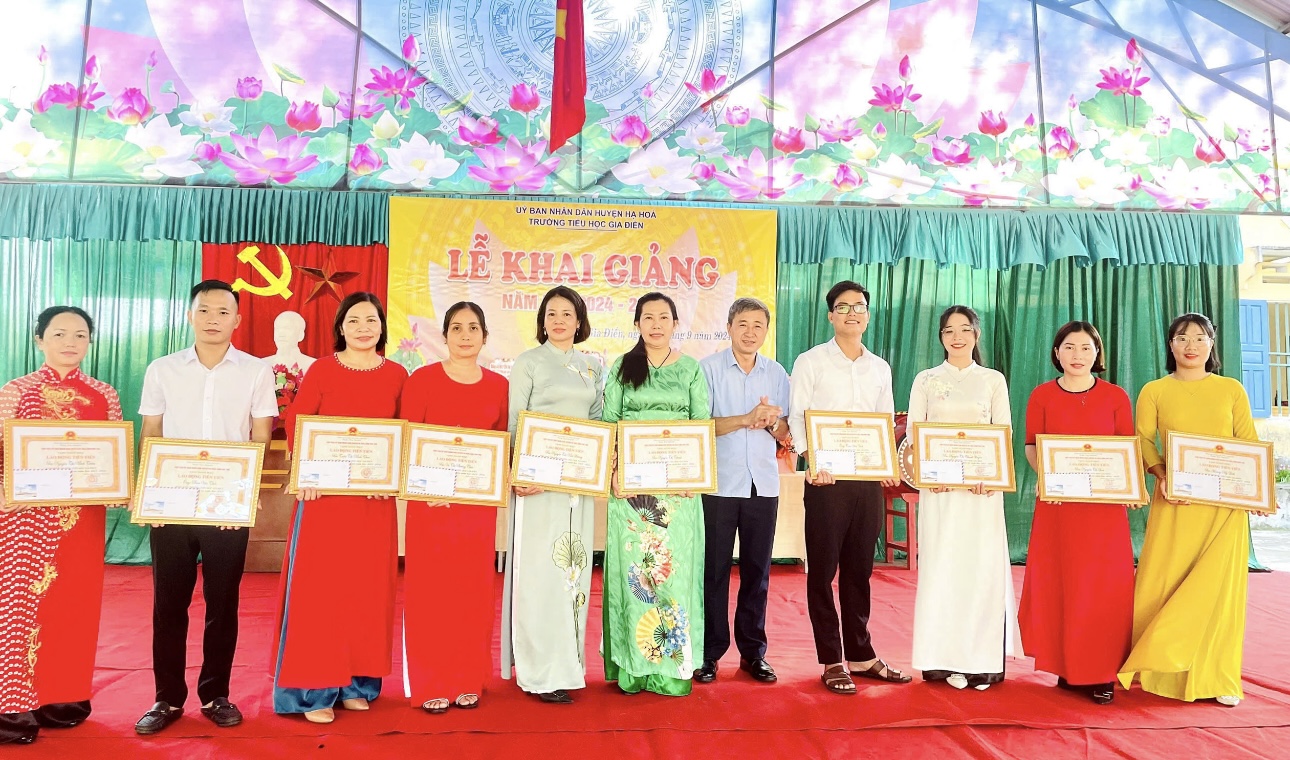 Phú Thọ: Các trường học ở Gia Điền (Hạ Hòa) vượt khó, nâng cao chất lượng giáo dục