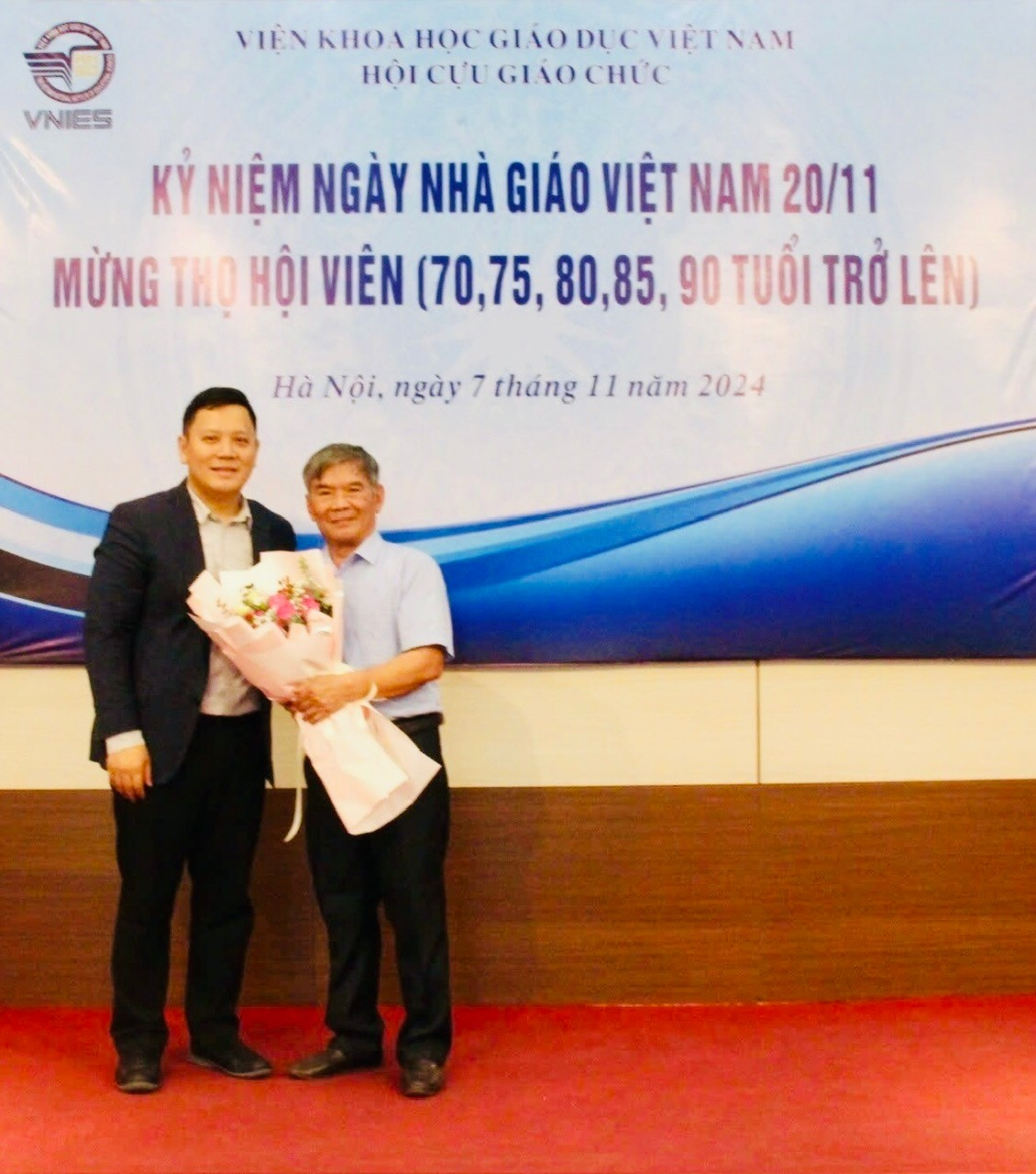 CỰU GIÁO CHỨC VIỆN KHOA HỌC GIÁO DỤC VIỆT NAM TỔNG KẾT CÔNG TÁC HỘI NĂM 2024 MỪNG THỌ HỘI VIÊN