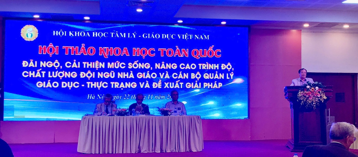 ĐÃI NGỘ, CẢI THIỆN MỨC SỐNG, NÂNG CAO TRÌNH ĐỘ, CHẤT LƯỢNG ĐỘI NGŨ NHÀ GIÁO