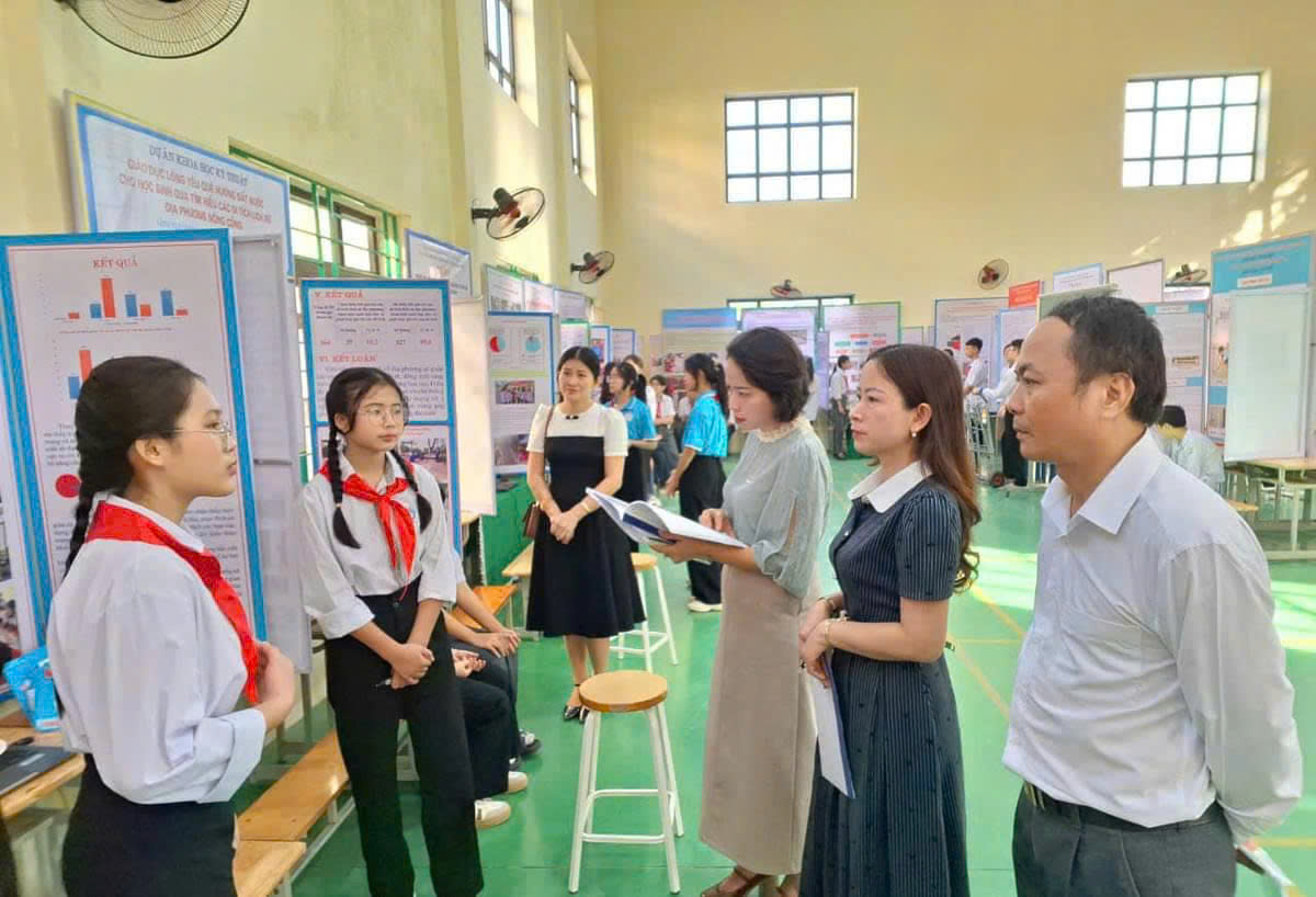 Nông Cống – Thanh Hóa: Tổ chức cuộc thi sáng tạo khoa học kỹ thuật lần thứ XI, năm học 2024 – 2025