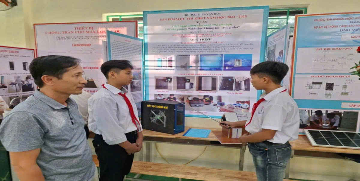 Nông Cống – Thanh Hóa: Tổ chức cuộc thi sáng tạo khoa học kỹ thuật lần thứ XI, năm học 2024 – 2025