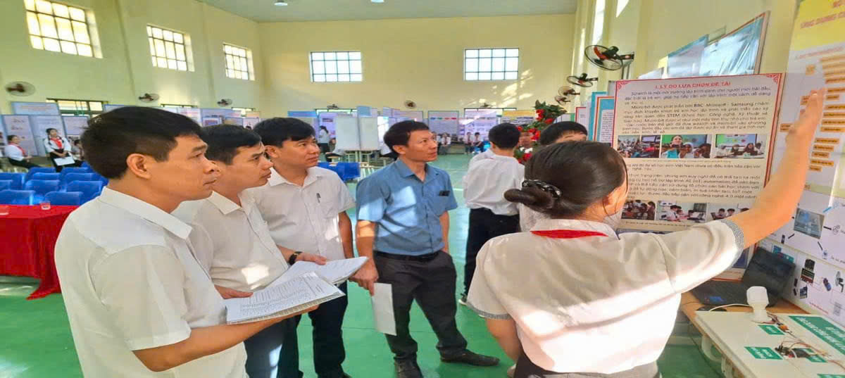 Nông Cống – Thanh Hóa: Tổ chức cuộc thi sáng tạo khoa học kỹ thuật lần thứ XI, năm học 2024 – 2025