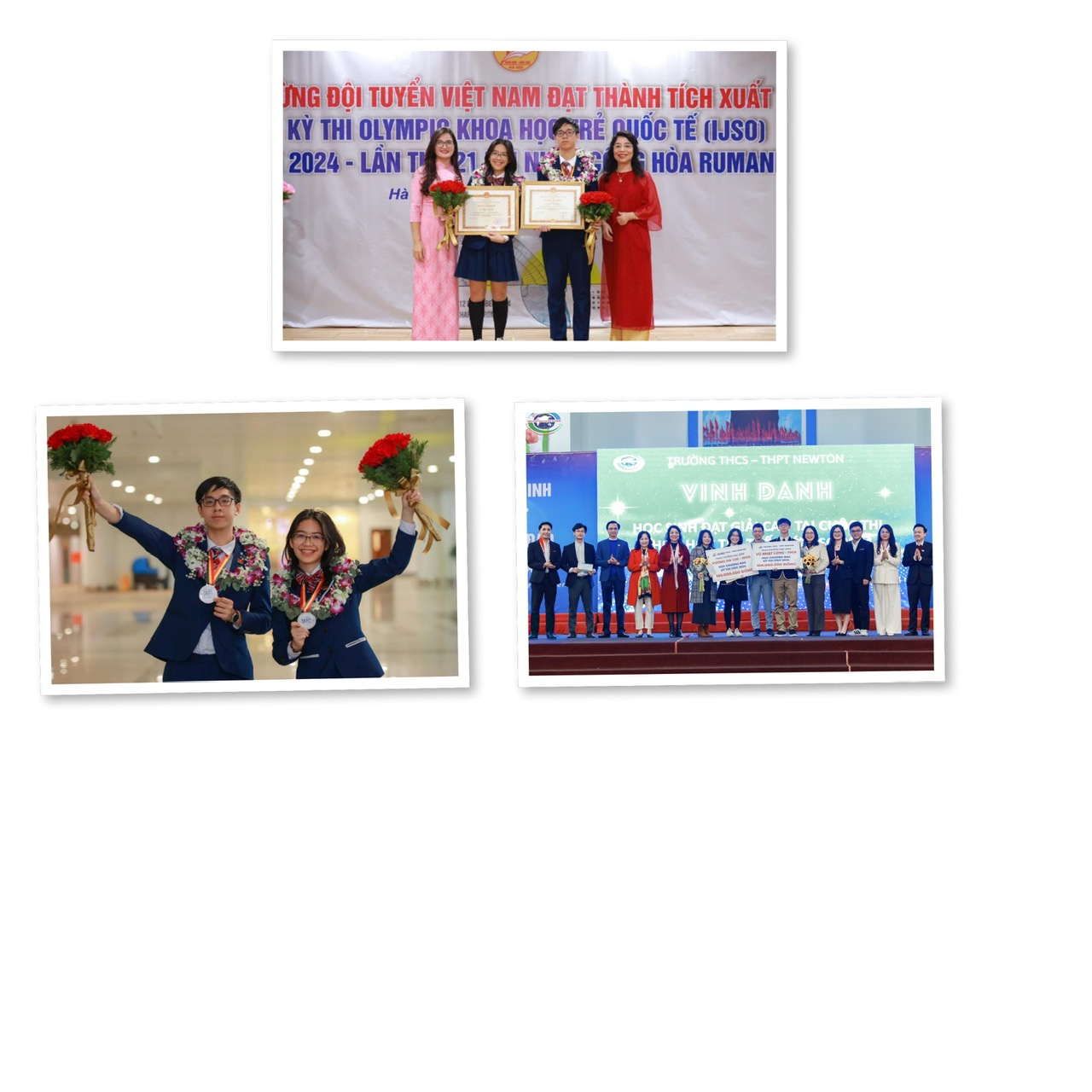 Trường Newton tiếp tục đoạt giải tại Olympic Khoa học trẻ (IJSO) 2024.