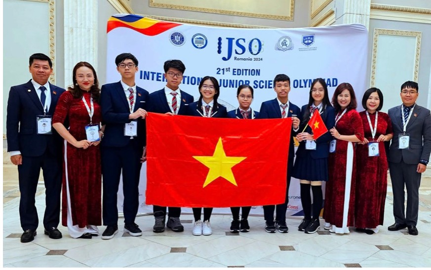 Trường Newton tiếp tục đoạt giải tại Olympic Khoa học trẻ (IJSO) 2024.