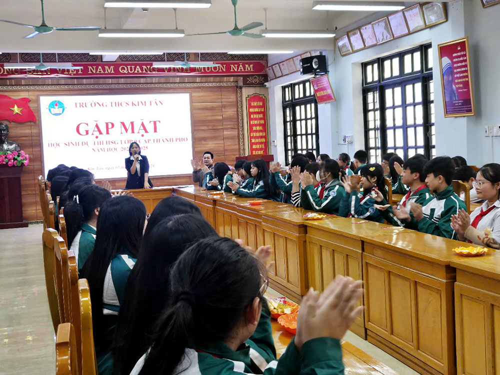 Lào Cai: Trường THCS Kim Tân với những thành tích nổi bật ở năm học 2023 - 2024