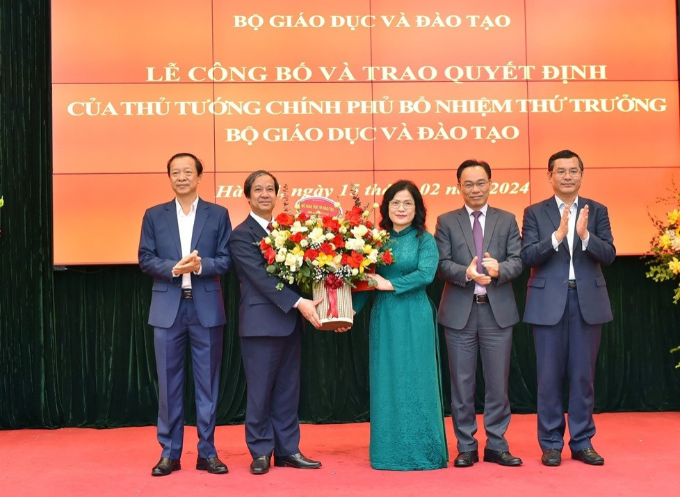 Bộ GD&ĐT: Chính thức bổ nhiệm nữ Thứ trưởng mới