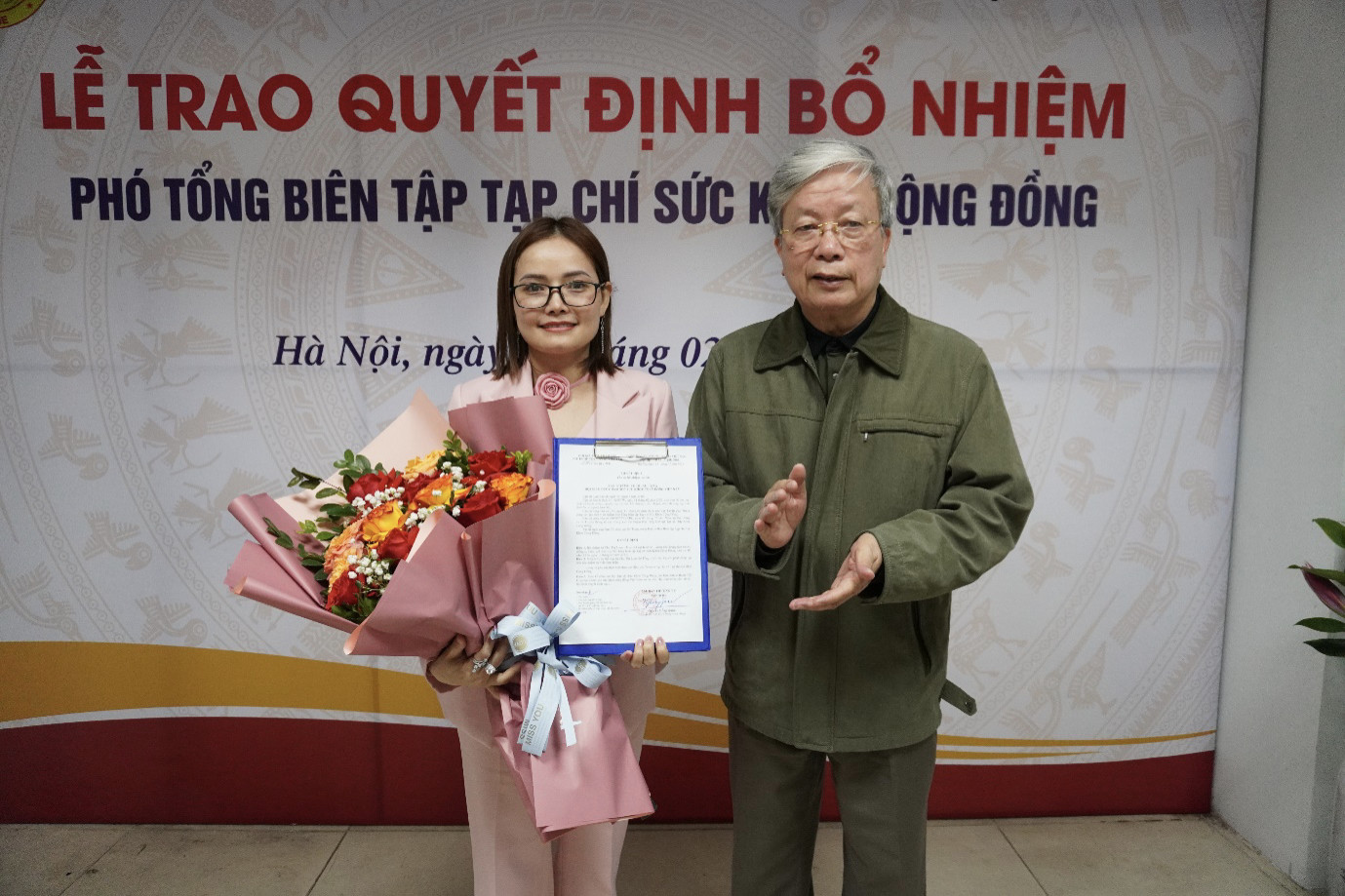 Nhà báo Chu Loan được bổ nhiệm Phó Tổng Biên tập Tạp chí Sức Khỏe Cộng Đồng