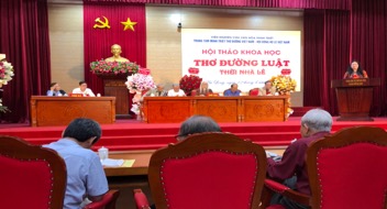 Hội thảo khoa học “THƠ ĐƯỜNG LUẬT THỜI NHÀ LÊ”