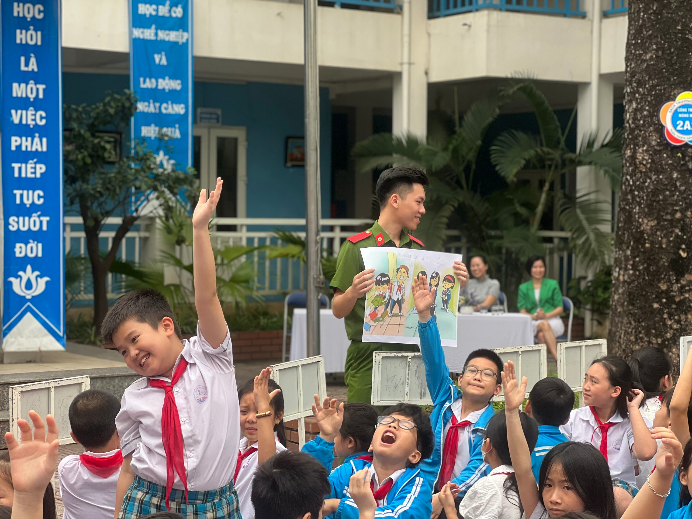 TUYÊN TRUYỀN PHÒNG CHỐNG BẠO LỰC HỌC ĐƯỜNG TẠI TRƯỜNG TIỂU HỌC PHÚC DIỄN