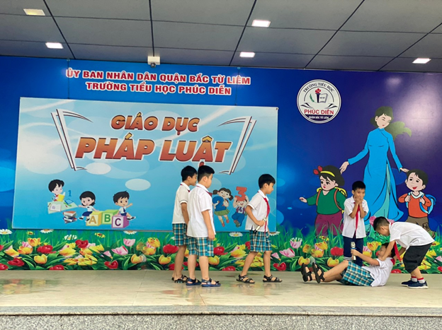 TUYÊN TRUYỀN PHÒNG CHỐNG BẠO LỰC HỌC ĐƯỜNG TẠI TRƯỜNG TIỂU HỌC PHÚC DIỄN