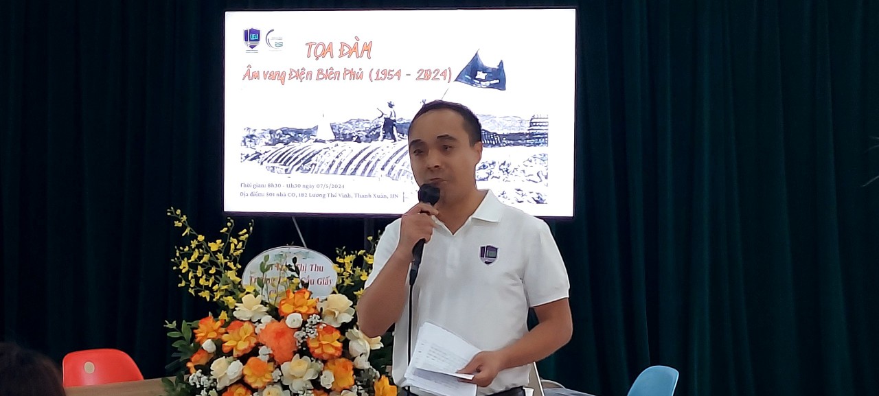 Ngành Lịch sử & Địa lý, trường ĐHGD tổ chức tọa đàm: “ Âm vang chiến thắng Điện Biên Phủ (1954-2024)”