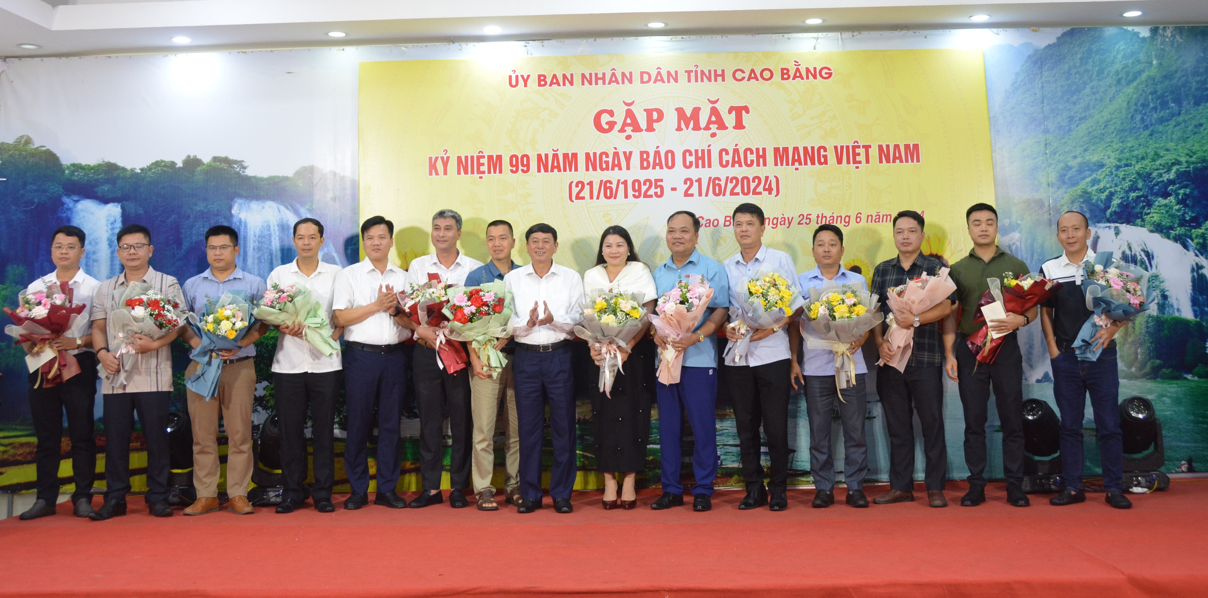 Cao Bằng: gặp mặt các cơ quan báo chí nhân kỷ niệm 99 năm ngày Báo chí cách mạng Việt Nam