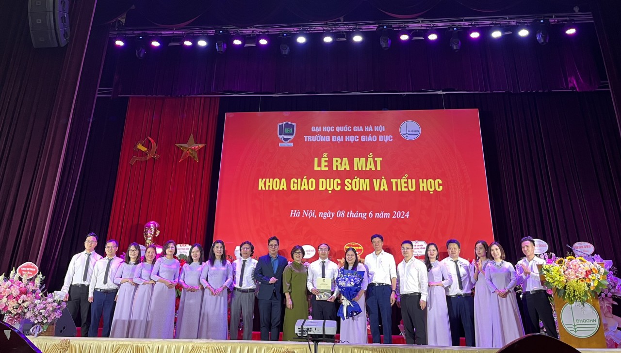 Trường Đại học Giáo dục hoàn thiện mảnh ghép trong cơ cấu đào tạo và nghiên cứu
