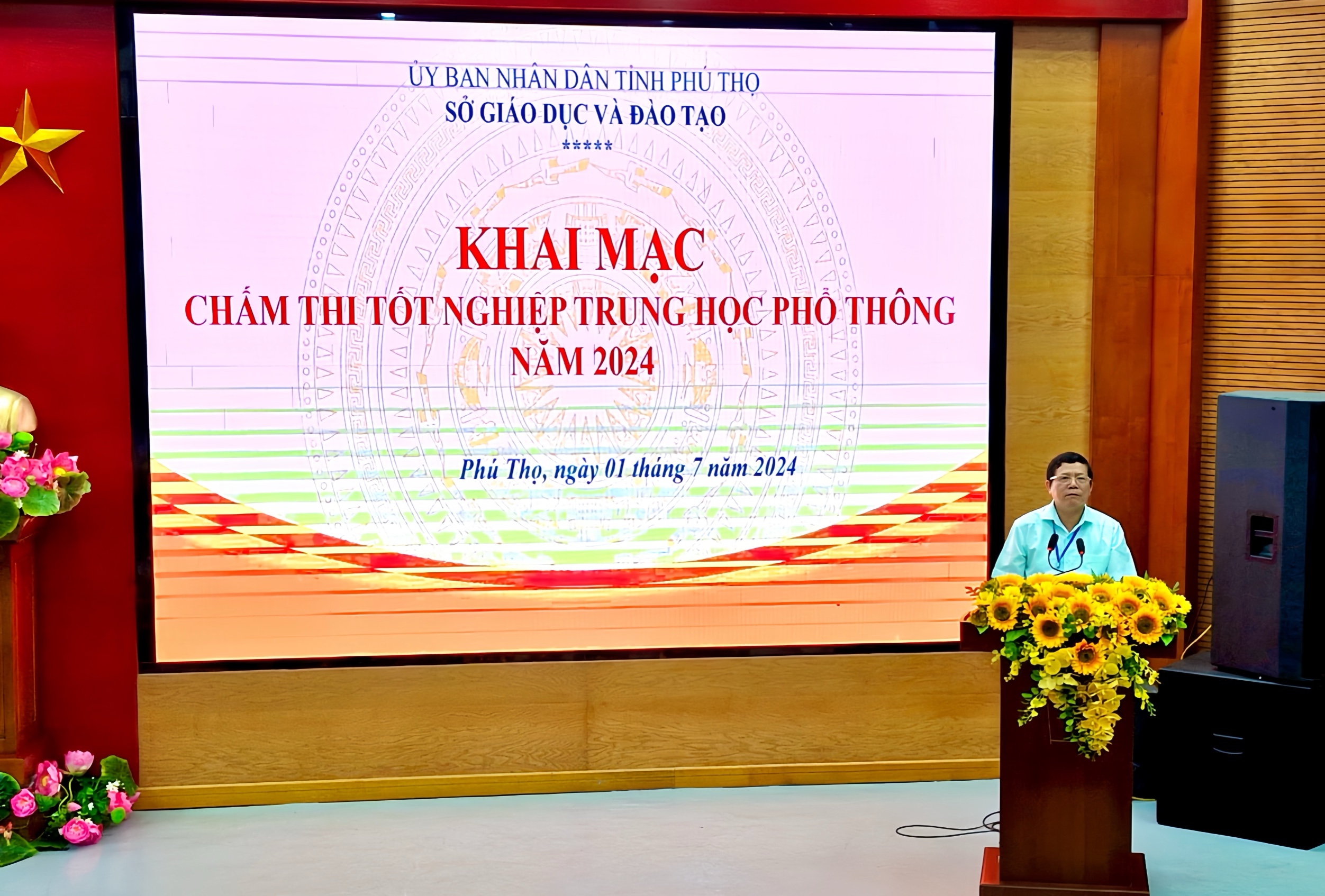 Phú Thọ: Khai mạc chấm thi tốt nghiệp THPT năm 2024