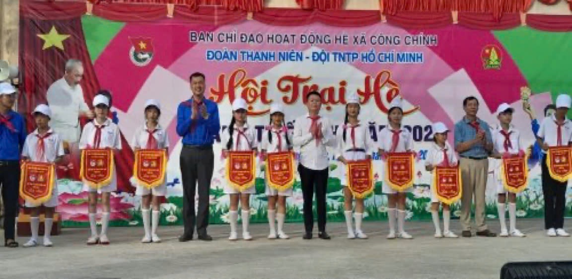Xã Công Chính Tổ Chức Hội Trại Hè Năm 2024