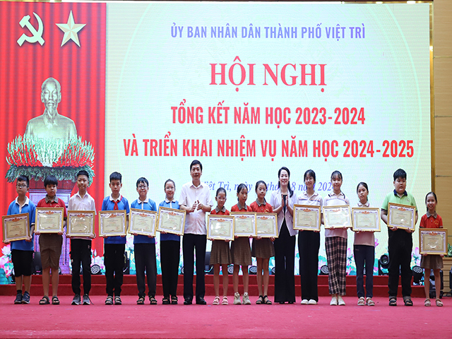 Phú Thọ: Thành phố Việt Trì triển khai nhiệm vụ năm học 2024 - 2025