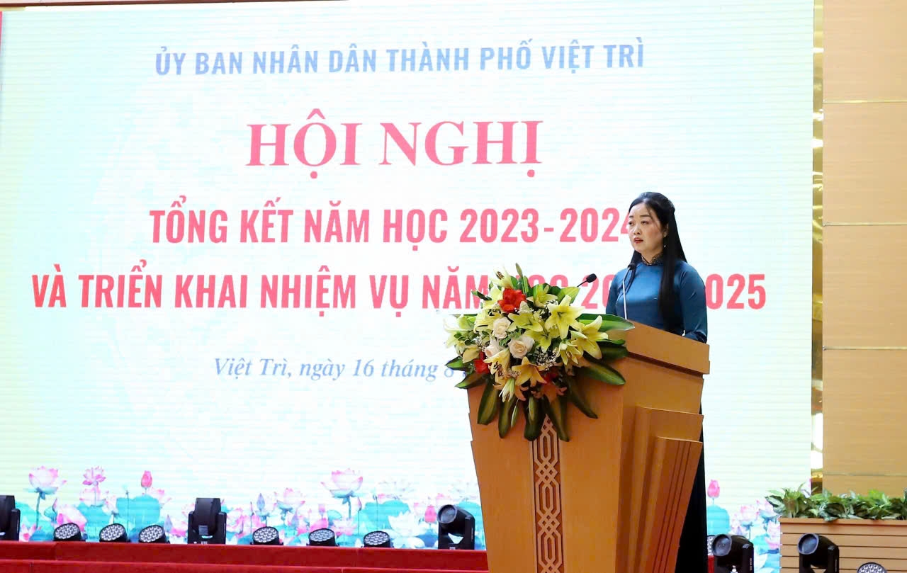 Phú Thọ: Thành phố Việt Trì triển khai nhiệm vụ năm học 2024 - 2025