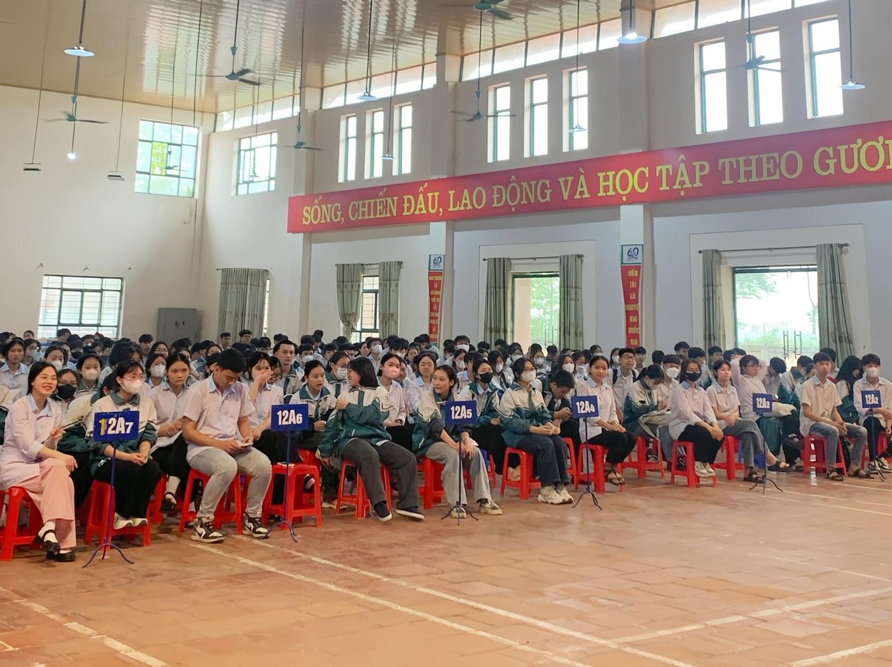 Phú Thọ: Trường THPT Long Châu Sa(Lâm Thao) sẵn sàng cho năm học mới 2024 - 2025