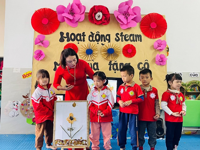 Trường Mầm non Sông Thao (huyện Cẩm Khê) - Lá cờ đầu khối giáo dục mầm non tỉnh Phú Thọ
