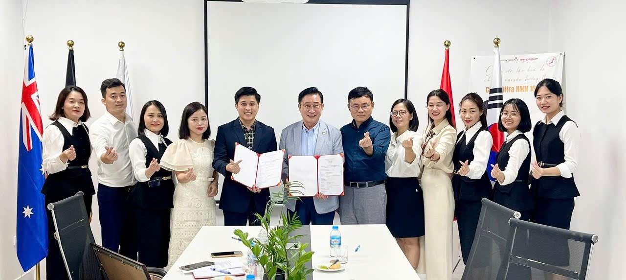 Công ty cổ phần tập đoàn IFN (IFN GROUP) chính thức ký kết phát triển bền vững với Hàn Quốc