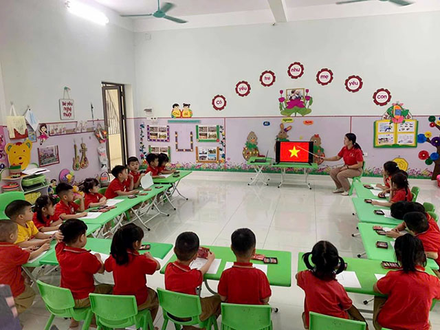 Phú Thọ: Trường Mầm non Tân Phú (Tân Sơn) xây dựng trường mầm non hạnh phúc