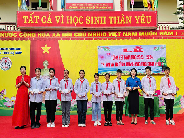 Trường THCS Hạ Giáp - Lá cờ đầu của ngành Giáo dục Phù Ninh, tỉnh Phú Thọ