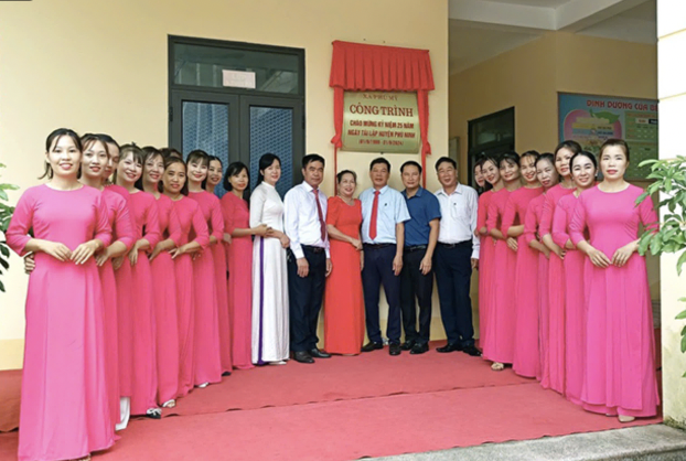 Phú Thọ: Trường Mầm non Phú Mỹ (Phù Ninh) xây dựng môi trường học tập tốt nhất cho trẻ