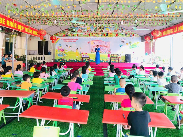 Phú Thọ: Trường Mầm non An Đạo (Phù Ninh) xây dựng môi trường giúp trẻ trẻ phát triển toàn diện