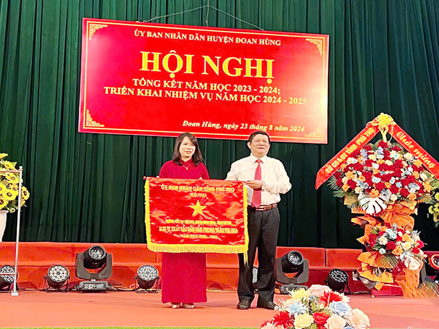 Phú Thọ: Trường Tiểu học Tiêu Sơn (Đoan Hùng) sáng tạo, vượt khó hoàn thành xuất sắc nhiệm vụ dạy và học