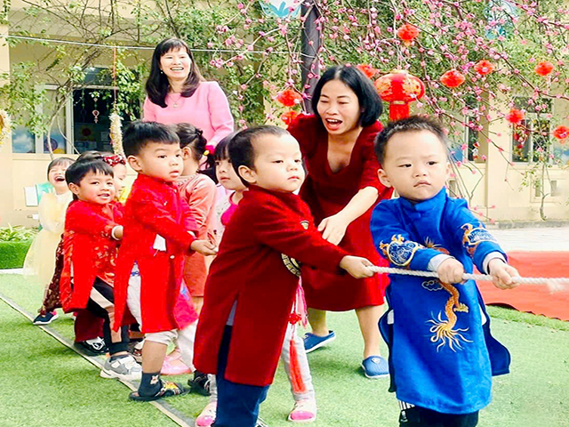 Phú Thọ: Trường Mầm non Tiên Cát (Việt Trì) đổi mới hình thức tổ chức hoạt động giáo dục, phát huy tính tích cực sáng tạo của trẻ