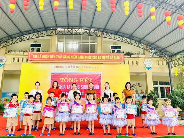 Phú Thọ: Trường Mầm non Tiên Cát (Việt Trì) đổi mới hình thức tổ chức hoạt động giáo dục, phát huy tính tích cực sáng tạo của trẻ