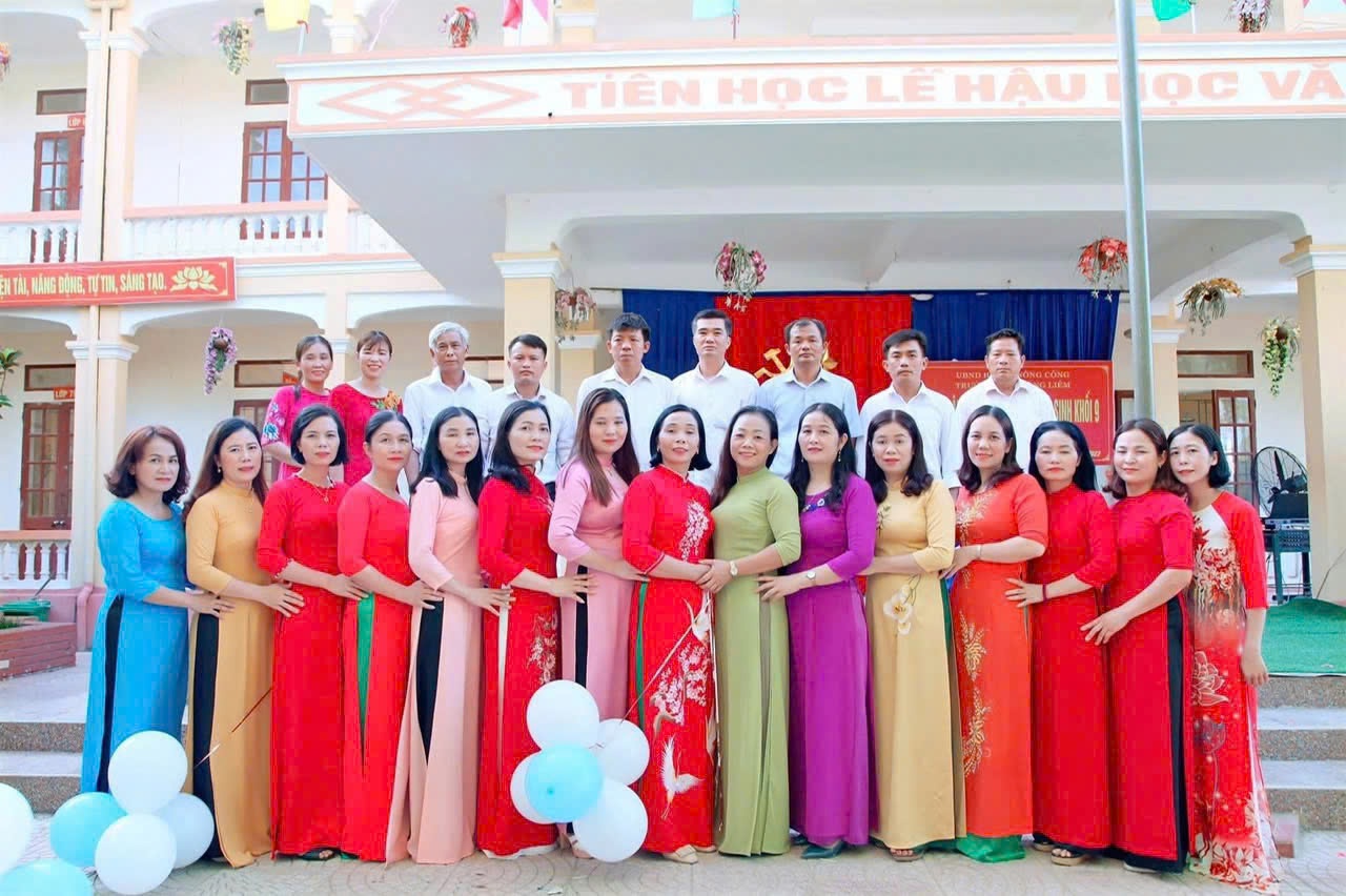 TRƯỜNG THCS CÔNG LIÊM: CÔNG TÁC CHUẨN BỊ CHO KHAI GIẢNG CHÀO ĐÓN NĂM HỌC MỚI