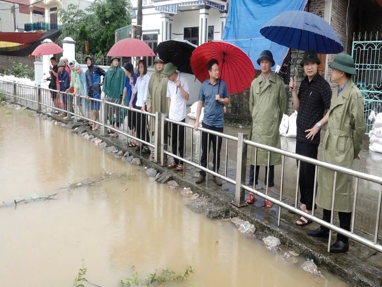 Mỹ Đức (Hà Nội): Chủ động ứng phó với ngập úng sau bão số 3
