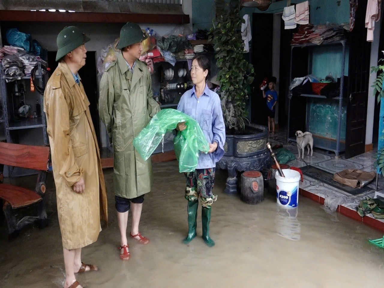 Mỹ Đức (Hà Nội): Chủ động ứng phó với ngập úng sau bão số 3