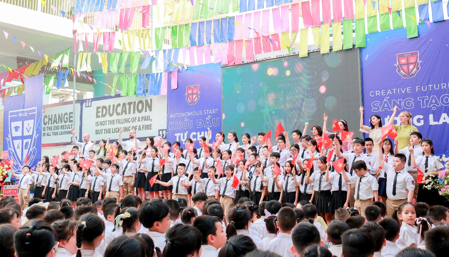 PASCAL SCHOOL VANG TIẾNG TRỐNG KHAI GIẢNG NĂM HỌC 2024 - 2025: SẴN SÀNG CHO MỘT HÀNH TRÌNH MỚI