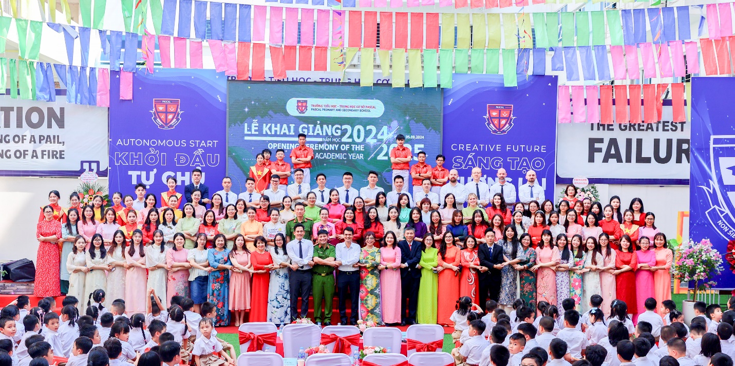 PASCAL SCHOOL VANG TIẾNG TRỐNG KHAI GIẢNG NĂM HỌC 2024 - 2025: SẴN SÀNG CHO MỘT HÀNH TRÌNH MỚI