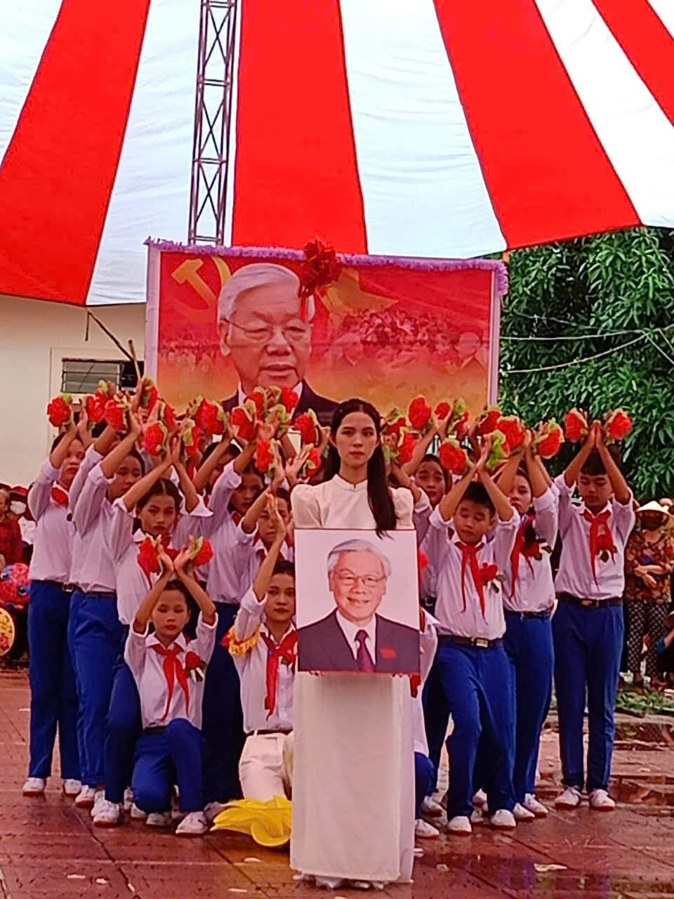 Nghệ An: Xã Khánh Thành (Yên Thành) sôi nổi ngày hội thiếu nhi mừng Tết Độc lập