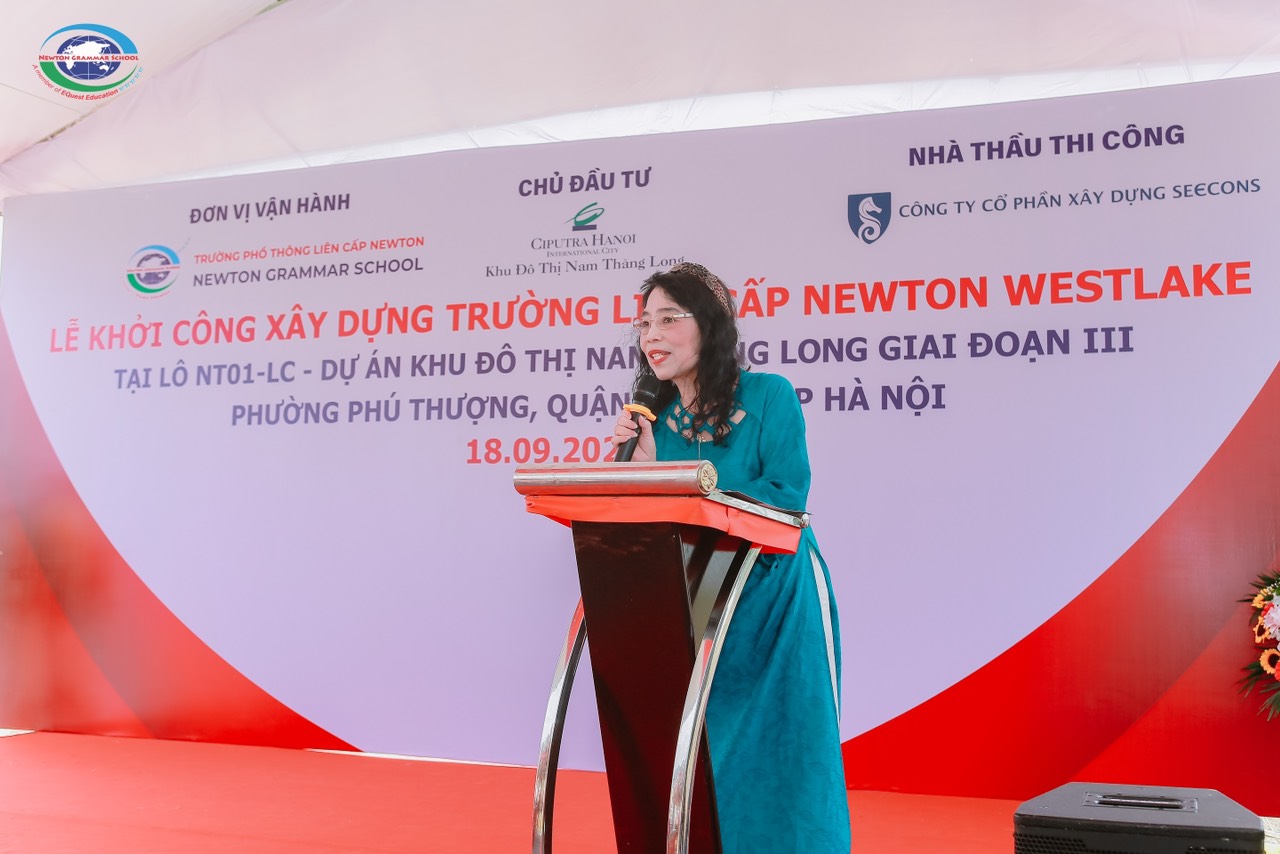 LỄ KHỞI CÔNG XÂY DỰNG TRƯỜNG LIÊN KẾT NEWTON WESTLAKE