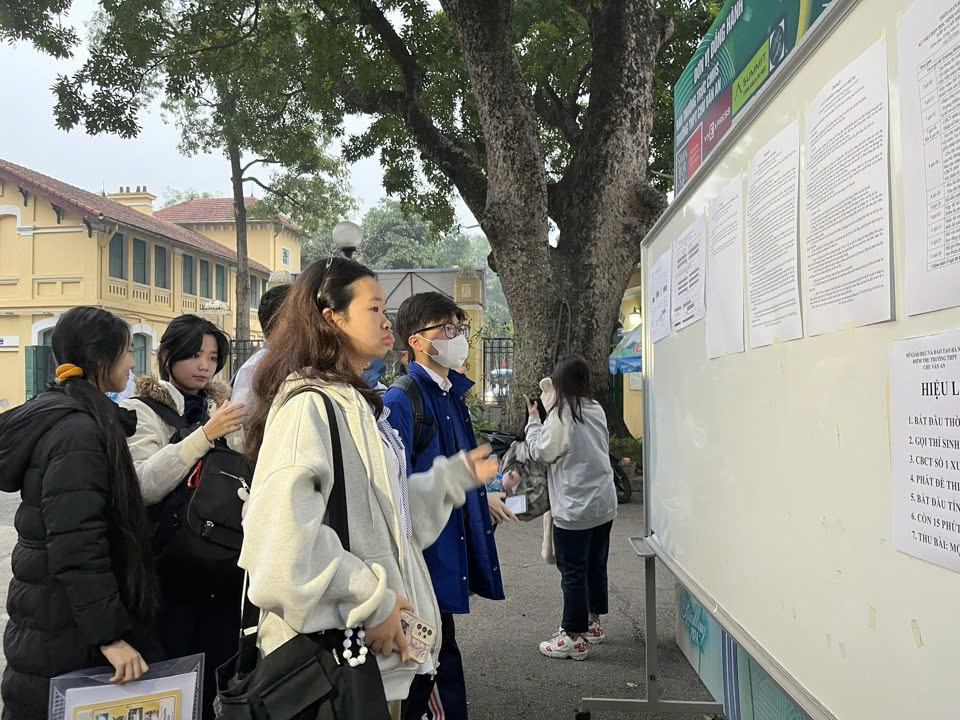 Hơn 4.400 học sinh Hà Nội tham dự kỳ thi học sinh giỏi lớp 12