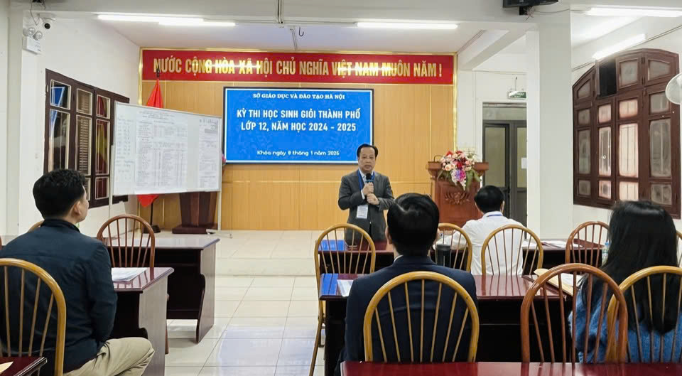Hơn 4.400 học sinh Hà Nội tham dự kỳ thi học sinh giỏi lớp 12