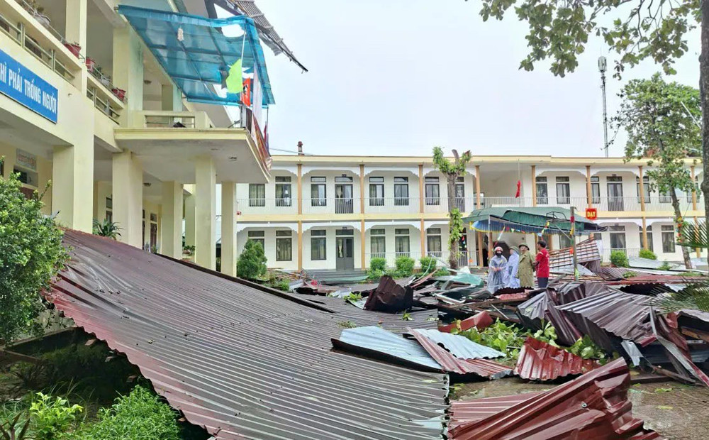 Bão số 10 (Bualoi): Ngành giáo dục thiệt hại hàng trăm tỉ đồng