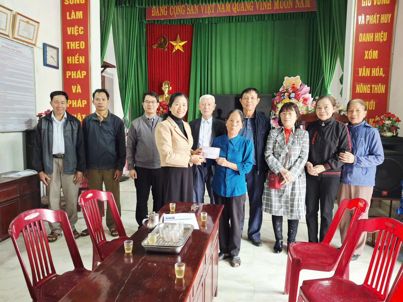 HỘI CỰU GIÁO CHỨC XÃ HẢI HẬU: ĐƠN VỊ TIÊN PHONG TRONG HỢP NHẤT VÀ CHĂM LO ĐỜI SỐNG HỘI VIÊN