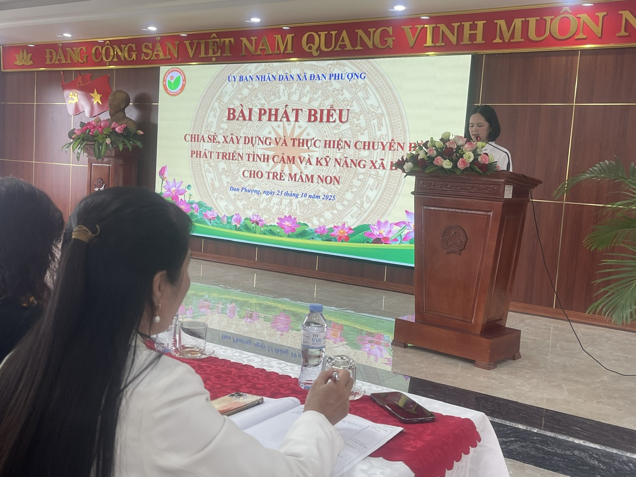 Trường mầm non Đan Phượng (xã Đan Phượng, Hà Nội): Xây dựng môi trường hạnh phúc, nuôi dưỡng cảm xúc và kỹ năng xã hội cho trẻ mầm non