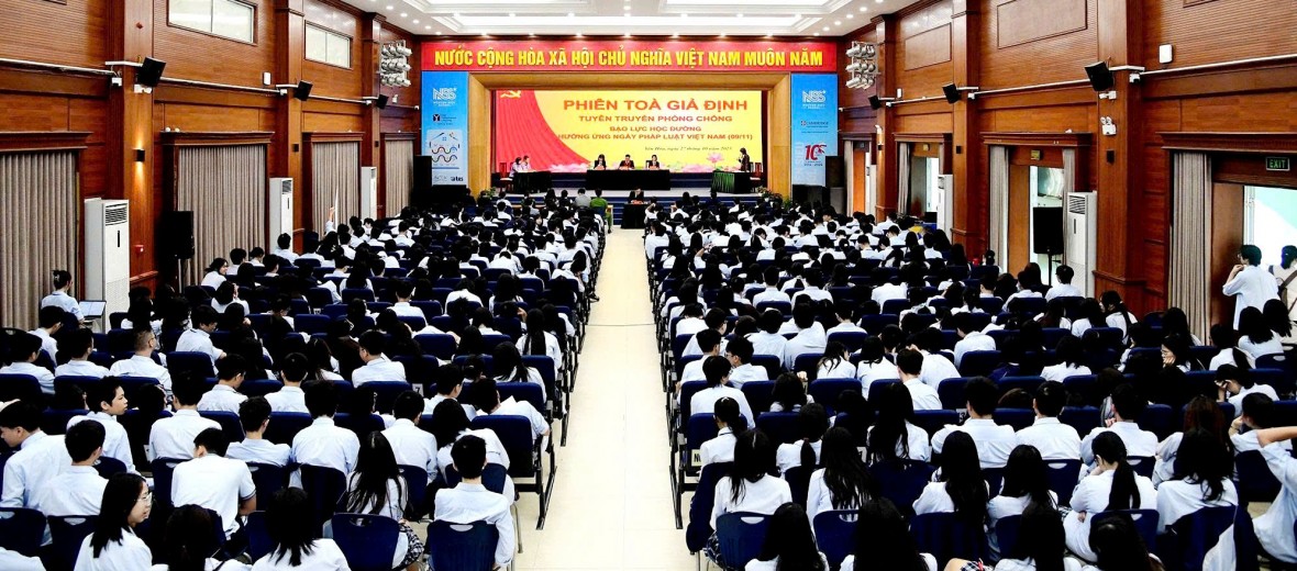 Hà Nội: Giáo dục pháp luật qua thực tiễn – mô hình “Phiên tòa giả định” lan tỏa tại Trường Nguyễn Siêu